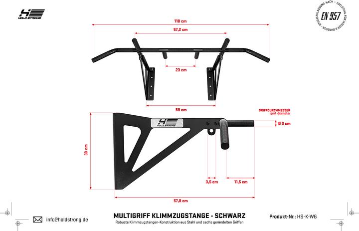 Actual product image Hold Strong HS-K-D6