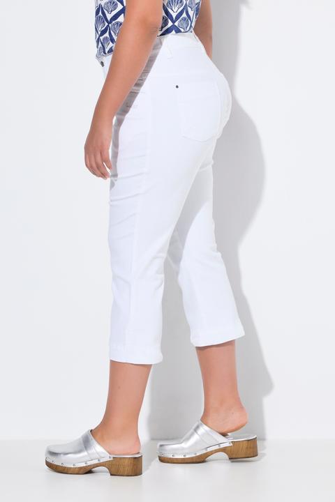 Actual product image Laurasøn Damen 3/4 Straight-Jeans schneeweiss 42 838713200-42 (42)