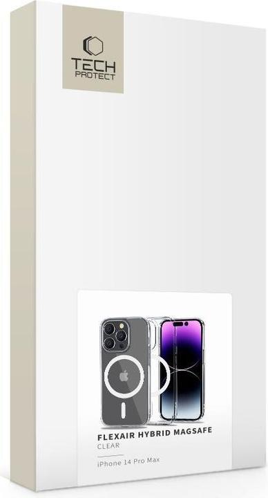 Produktbild Tech-Protect Flexair Hybrid Magsafe Iphone 14 Pro Max Clear (Apple iPhone 14 Pro Max)