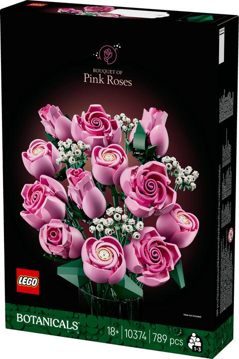 Produktbild LEGO Rosa Rosenstrauss (10374, LEGO Botanical)