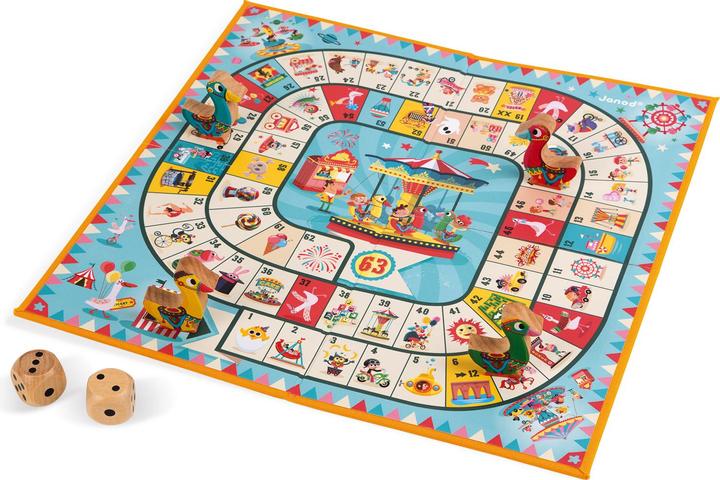 Image du produit Janod Carrousel (Allemand, Espagnol, Français, Néerlandais, Italien, Anglais)