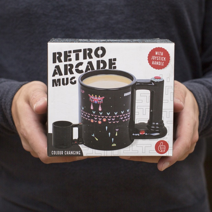 Actual product image Mugs Retro Arcade Mug" - 600ml (600 ml, 1 x)