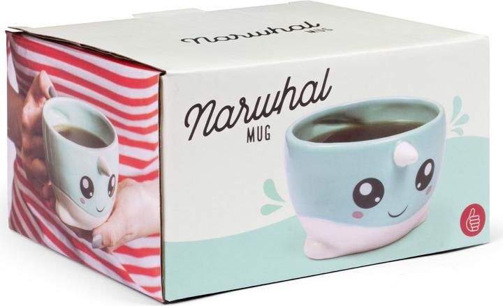 Immagine prodotto Mugs Tasse Narwal "Tazza Narwhal" (400 ml, 1 x)