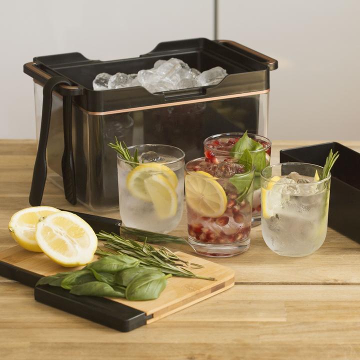 Actual product image Soiree Tragbare Cocktail-Bar "Gin Station" (Cocktail set)