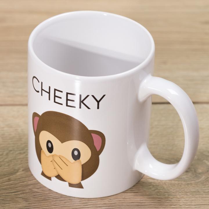 Produktbild Mugs Tasse "Cheeky Mug" - Emoji Tasse (350 ml, 1 x)