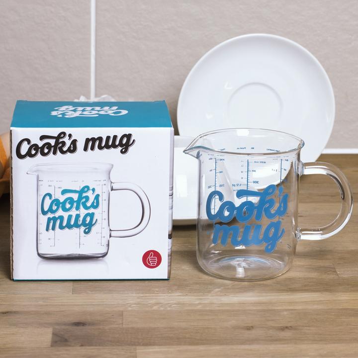 Actual product image Mugs Tasse "Cooks Mug" - Messbecher 500ml mit Skala (500 ml)