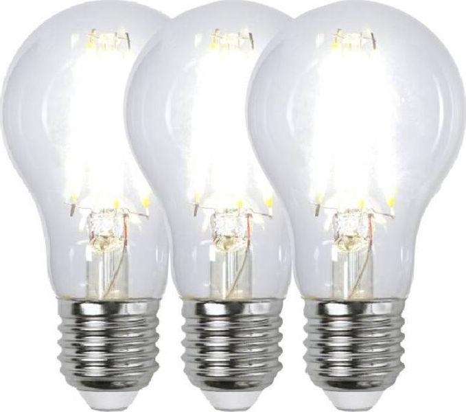 Image du produit Schönenberger S-Light Ampoule LED filament Pack de 3 E27 A60 (E27, 7 W, 900 lm, 3 x, E)