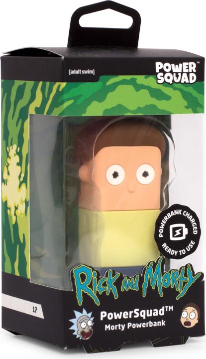 Actual product image PowerSquad Powerbank CN "Morty" - Cartoon Network (2500 mAh, 9.25 Wh)