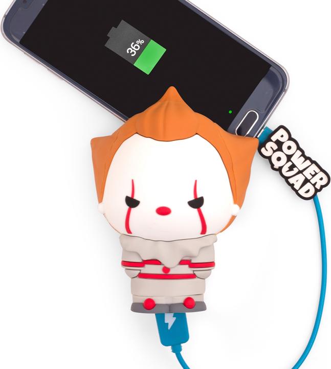 Produktbild PowerSquad Powerbank WB "Pennywise" - Warner Bros. (2500 mAh, 9.25 Wh)