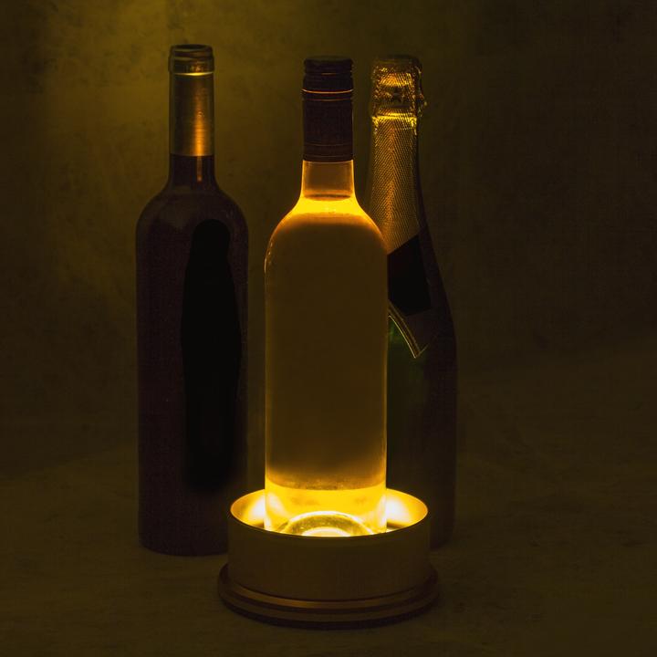 Image du produit Soiree Dessous de bouteille design (avec éclairage) (1 x, Dessous de bouteille)