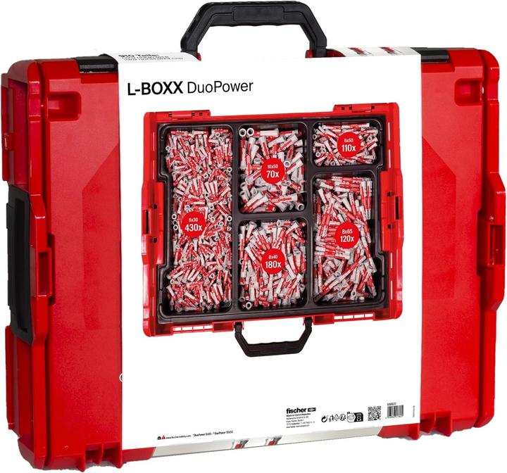 Produktbild Fischer L-Boxx 102 DuoPower (910 Stk.)