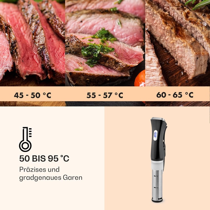 Actual product image Klarstein Quickstick Sous-Vide Cooker