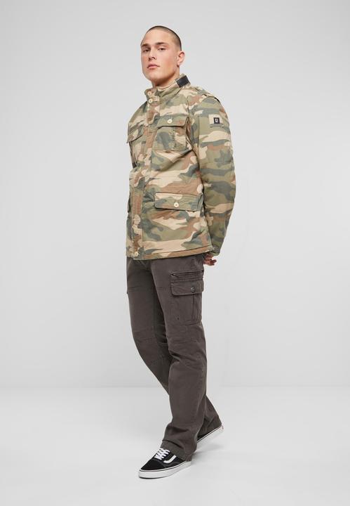 Actual product image Brandit Britannia winter outdoor jacket size S colour light forest (S)
