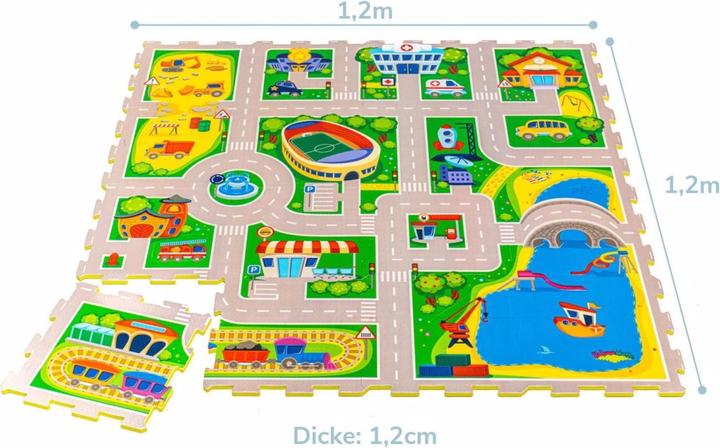 Produktbild Hakuna Matte City (120 x 120 cm)