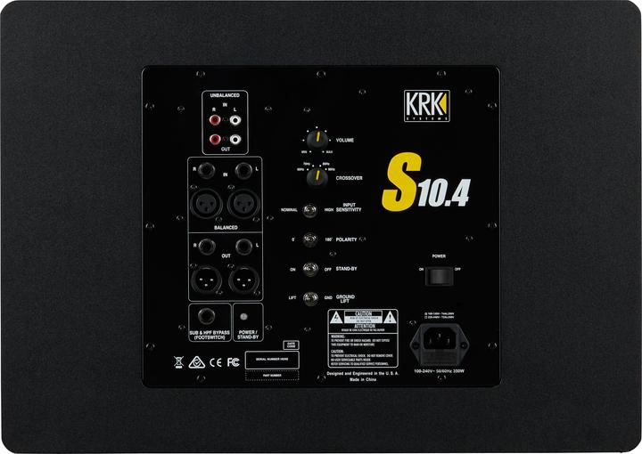 Image du produit KRK S10.4 (Subwoofer actif, 1 pièce, 1x 160 W)