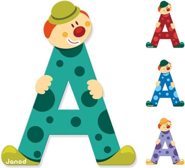 Image du produit Janod Lettre du clown A