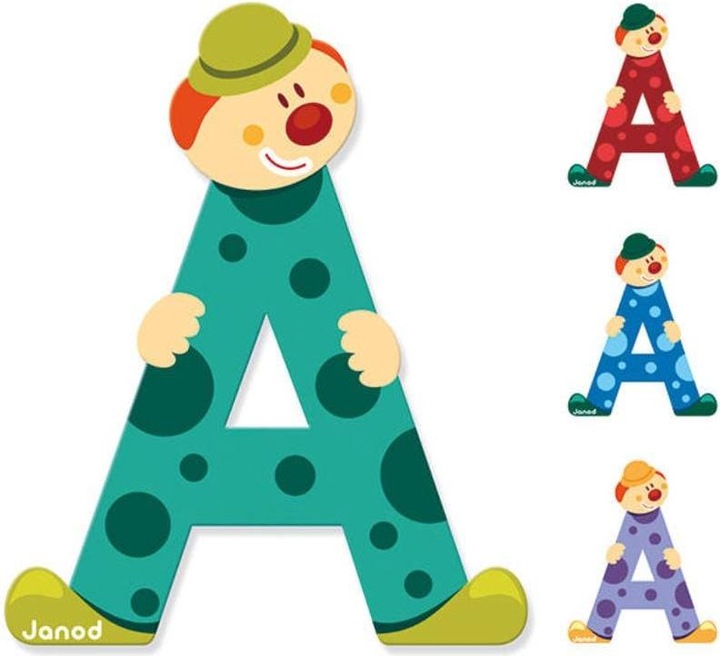 Immagine prodotto Janod Clown lettera A