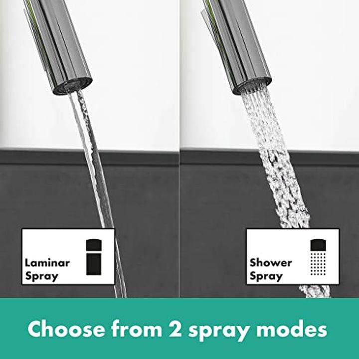 Produktbild hansgrohe Focus M41 Einhebel-Küchenarmatur 240, Ausziehbrause, 2 Strahlarten