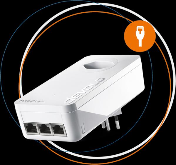 Produktbild Devolo Magic 2 LAN triple (2400 Mbit/s)