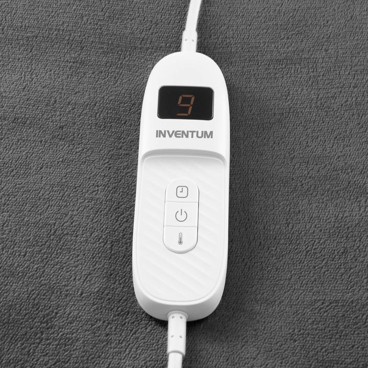 Produktbild Inventum HB180G - Elektrische omslagdeken - 180x130 cm - Grijs (180 x 130 cm)