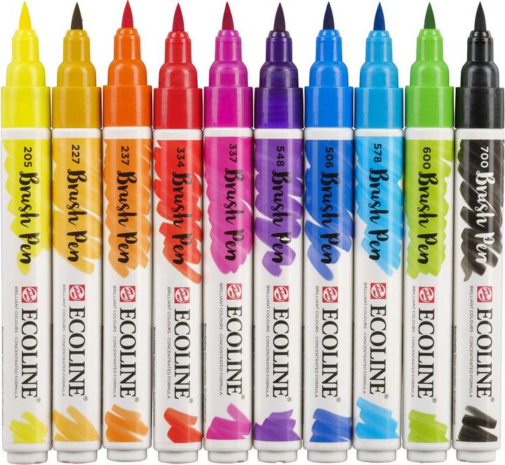 Image du produit Talens ECOLINE Brush Pen (10 x)