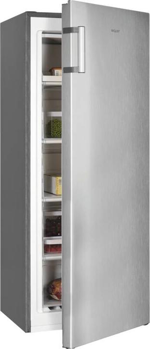 Produktbild Exquisit GS230H010E inoxlook Standkühlschrank mit GefrierfachE (165 l)