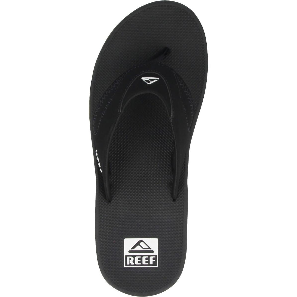 Thumbnail - Reef, Herren, Flip-Flop, Fanning, Schwarz, Silber, (44)