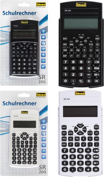 Produktbild Idena Schulrechner SR 200 10-stellig (Batterien)