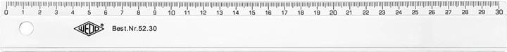Wedo Lineal aus Kunststoff (30 cm)