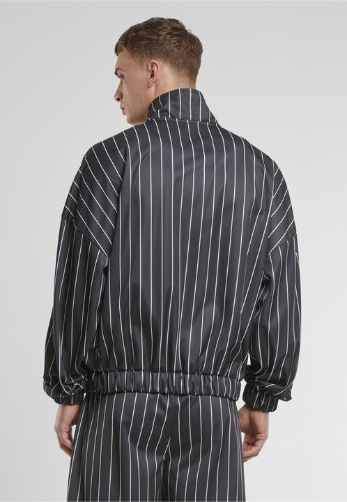 Actual product image Urban Classics Pinstripe Trackjacket black/white L (L)