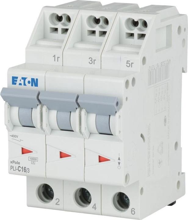 Produktbild Eaton MOE PLI-C16/3 LS-Schalter, 16A, 3p, C-Char