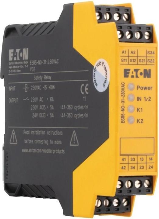 Actual product image Eaton Electric GmbH Safety relay ESR5-NO-31-230VAC