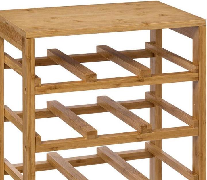 Actual product image 5Five Wine rack for 12 bottles - Bamboo (12 Fl.)