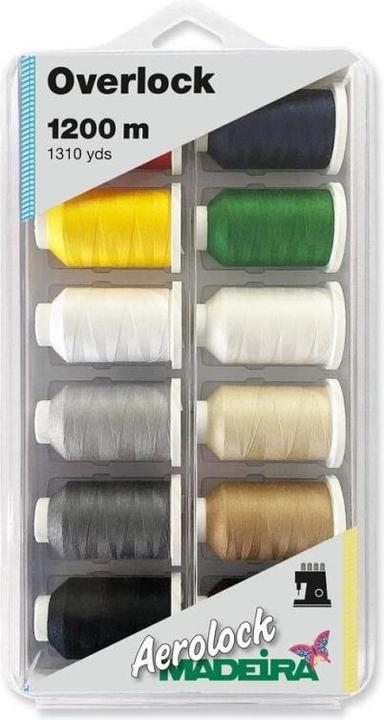 Actual product image Madeira Blister box Aerolock 125 plain colours