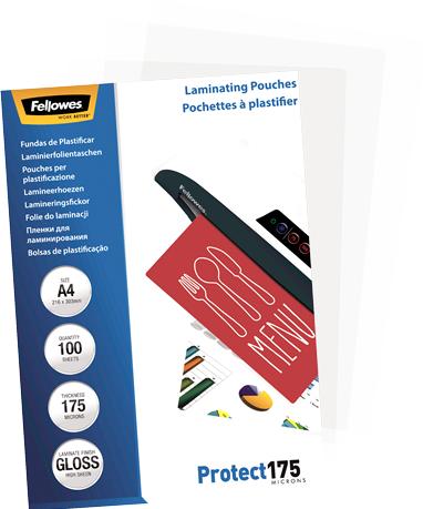 Produktbild Fellowes Protect 175 (A4, 100 Stk., 175 µm)