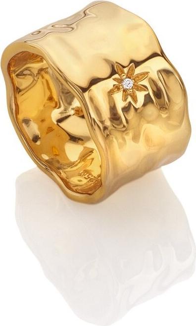 Image du produit Hot Diamonds Jac Jossa Soul DR253 Bague en or plaqué diamant de luxe - Circuit : 52mm (52)