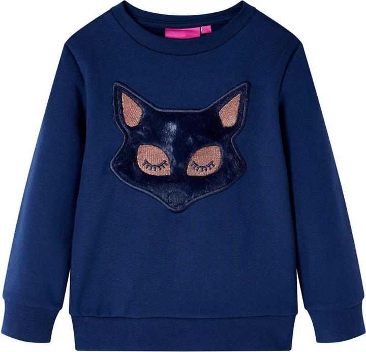 Immagine prodotto VidaXL Felpa da bambino blu navy 128,Materiale: 95 % cotone. 5 (128)