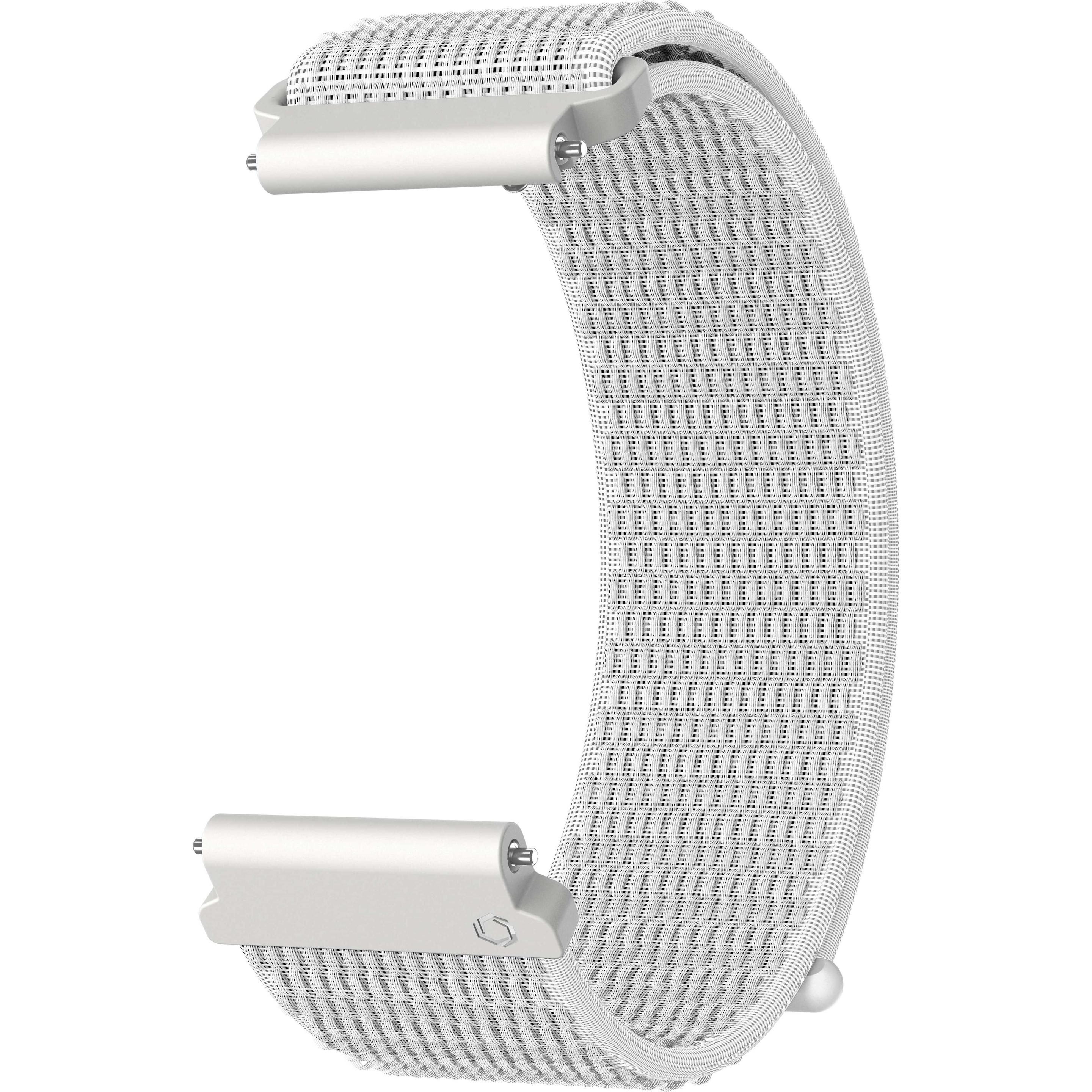 Thumbnail - Coros PACE 2 42mm Watch Band (20 mm, Nylon, Pace 2), Uhrenarmband, Weiss