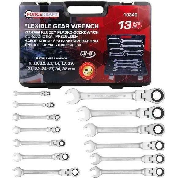 Rockforce, Chiave inglese, Gelenk-Ratschen-Maulschlüssel