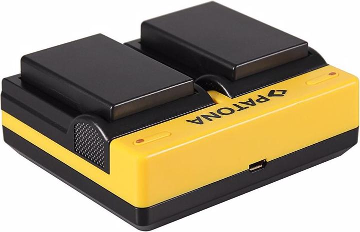 Actual product image Patona Dual charger (Camera battery charger)