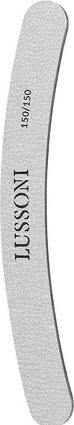 Tools for Beauty T4B Lussoni Zebra Banana Files Curved Nail File for Artificial Nails 150/150 Grit - Pack of 10