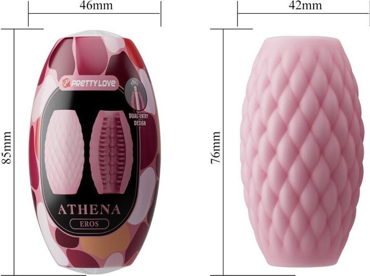 Productafbeelding Pretty Love Athena Eros Silicone Masturbator Roze