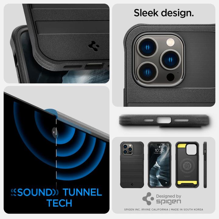 Actual product image Spigen Geo Armor 360 Mag Magsafe Iphone 14 Pro Black (Apple iPhone 14 Pro)