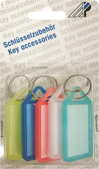 Actual product image Büngers Nøglering ass. transp. farver (5)