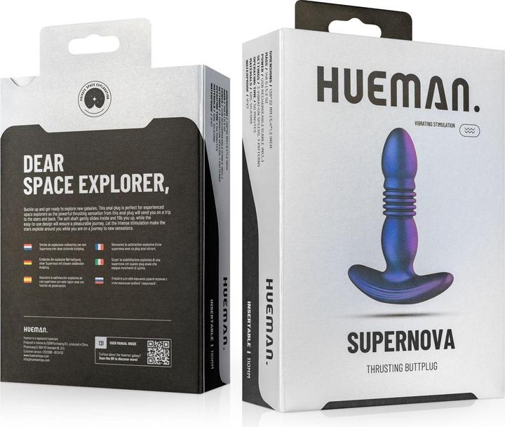 Image du produit Hueman Stossender Buttplug