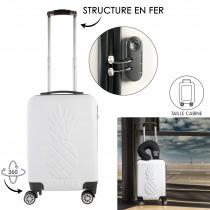 Produktbild Jet Lag geprägter kabinenkoffer ananas 28l (28 l)