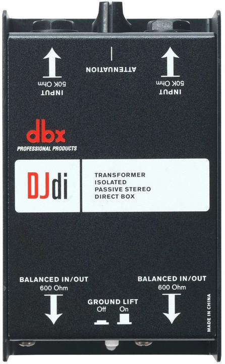 Produktbild Dbx DJDI, Passive DI-Box