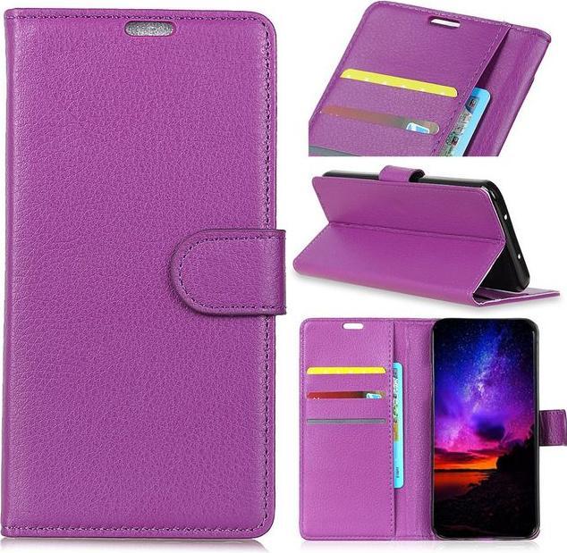 Image du produit MU Classic Couvertures en cuir Litchi Bookcover Series (Sony Xperia XA3)