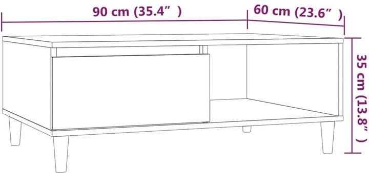 Produktbild vidaXL Couchtisch