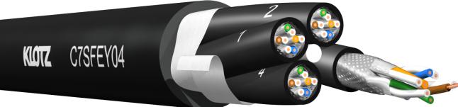Produktbild Klotz C7SFEY04 | 100 m (S/FTP, CAT6a, 100 m)